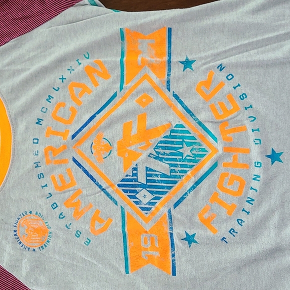 American Fighter Baseball Tee - Picture 2 of 6